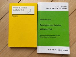 Schillers Wilhelm Tell Reclam mit Analysebuch