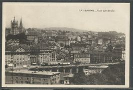 Carte P de 1929 ( Lausanne / Vue générale )