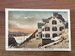 AK  1911 Säntis  Hotelstempel Säntis  (G1498)