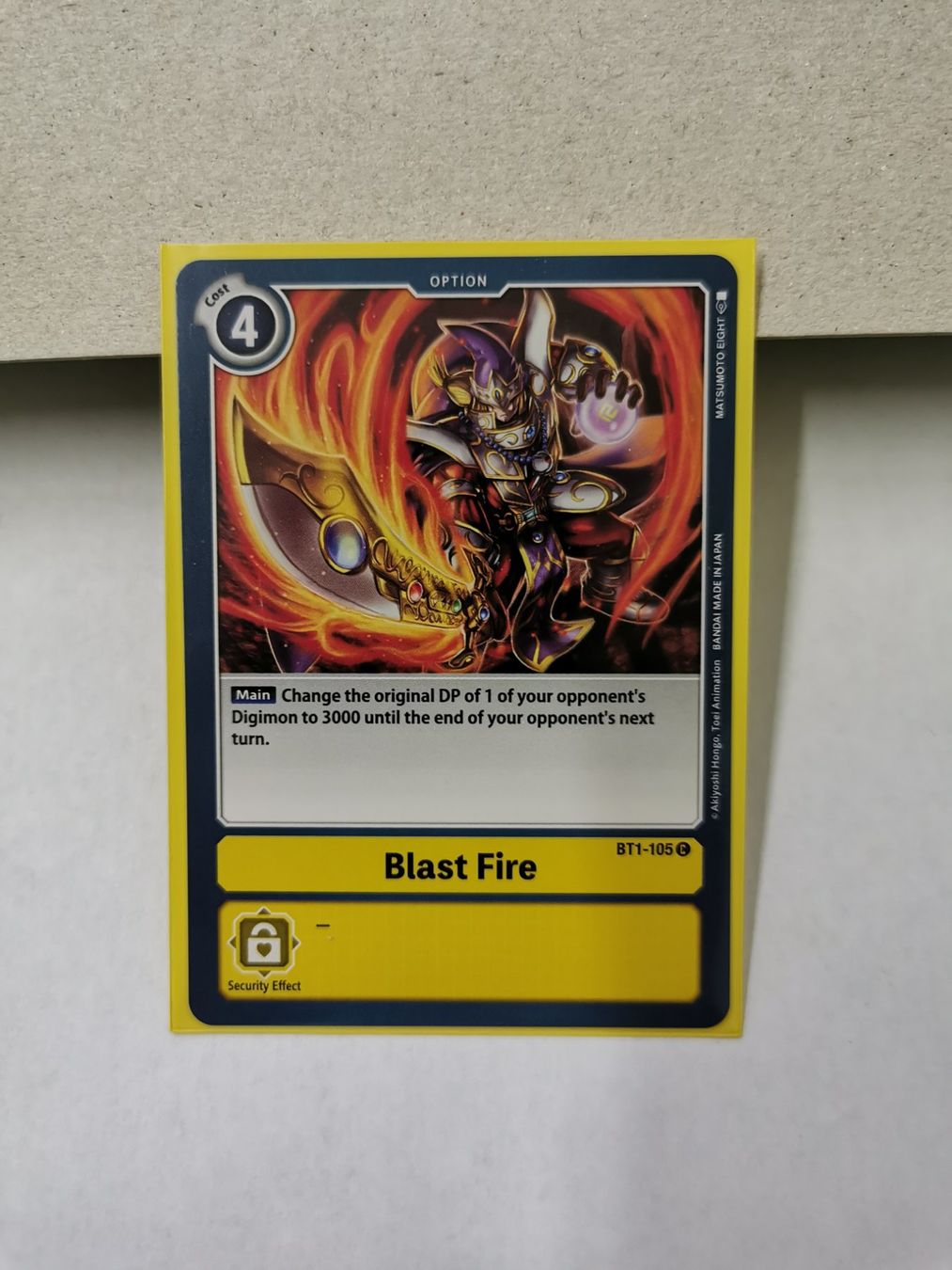 Carte collezionabili: Digimon Karte Blast Fire BT1-105 2021 – Nuovo (secondo la descrizione) da Sisseln AG venduto da schenk-figuren