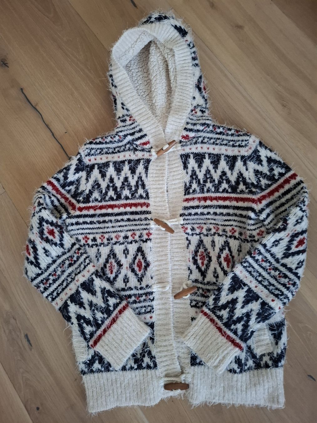 Maglioni & Felpe: Springfield Strickjacke mit Kapuze, Grösse S – Nuovo (secondo la descrizione) da Jenins venduto da kunzli88