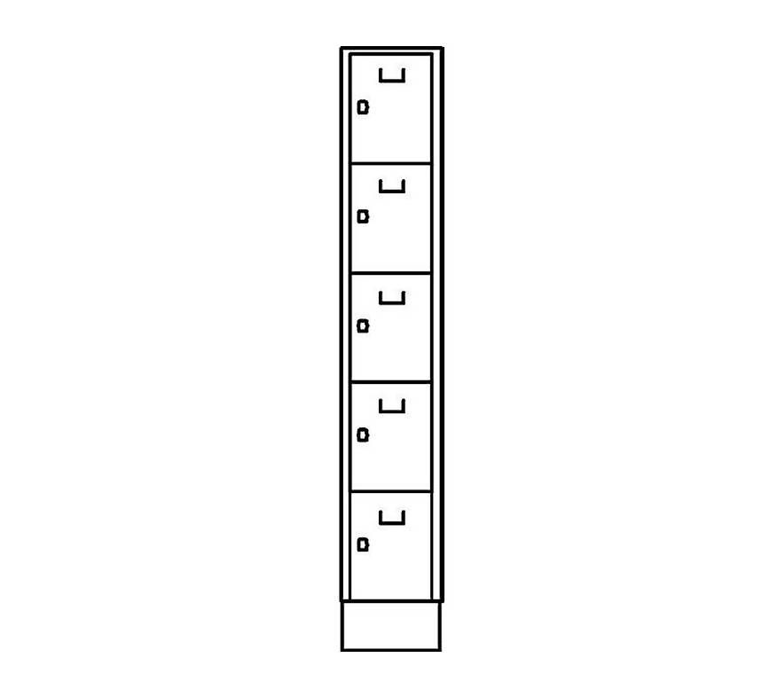 Armadi: Wolf Schliessschrank / Spint / Schliessfach /  – Usato da Binningen venduto da sab_v5mb 4