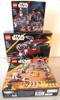 LOT DE 3 LEGO STAR WARS - 75401 - 75372 - 75373