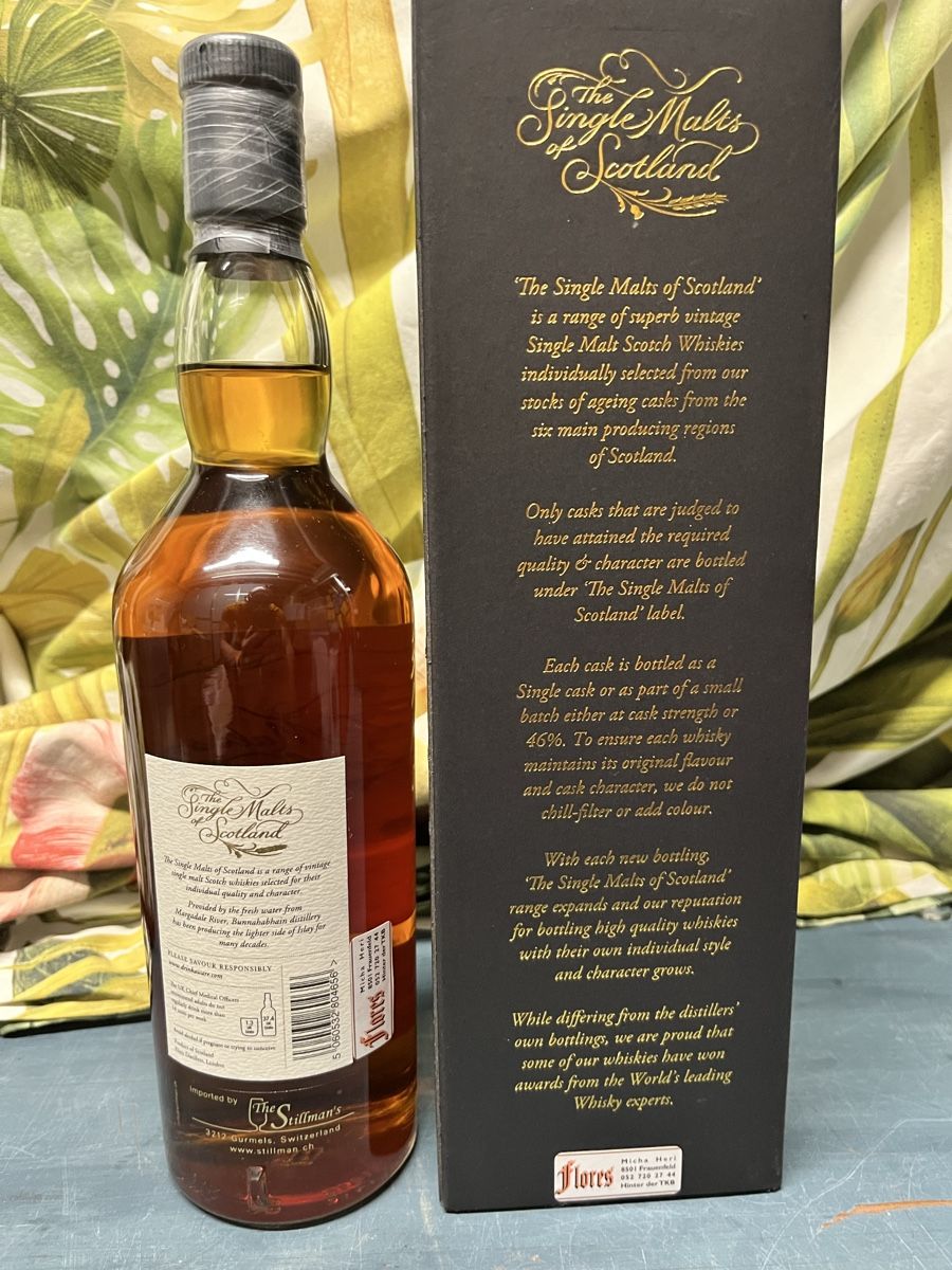 Bunnahabhain Bevande alcoliche: Bunnahabhain 16 2001 53.4% – Nuovo e nell'imballaggio originale da Mönchaltorf venduto da Drammer 2