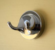 NEU Handtuchhaken Chrom Haken doppelt Doppelhaken