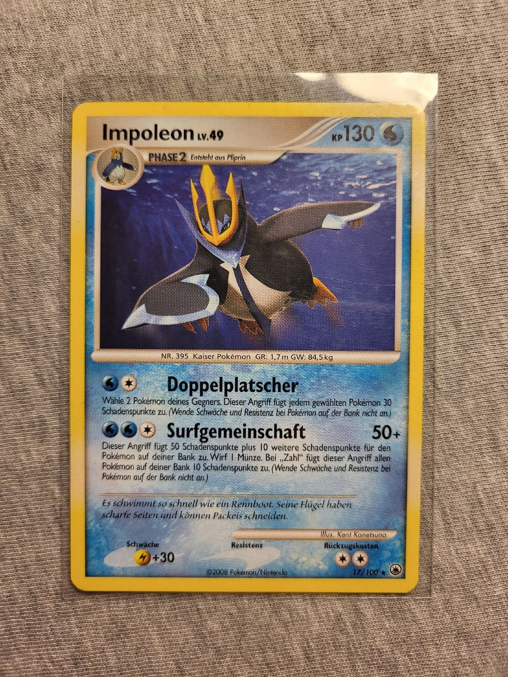 Pokémon Carte collezionabili: 2008 Impoleon 17/100 DE – Usato da Grindelwald venduto da lego9