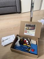 LEGO 724 Diesel-Lok mit 2 Wagen