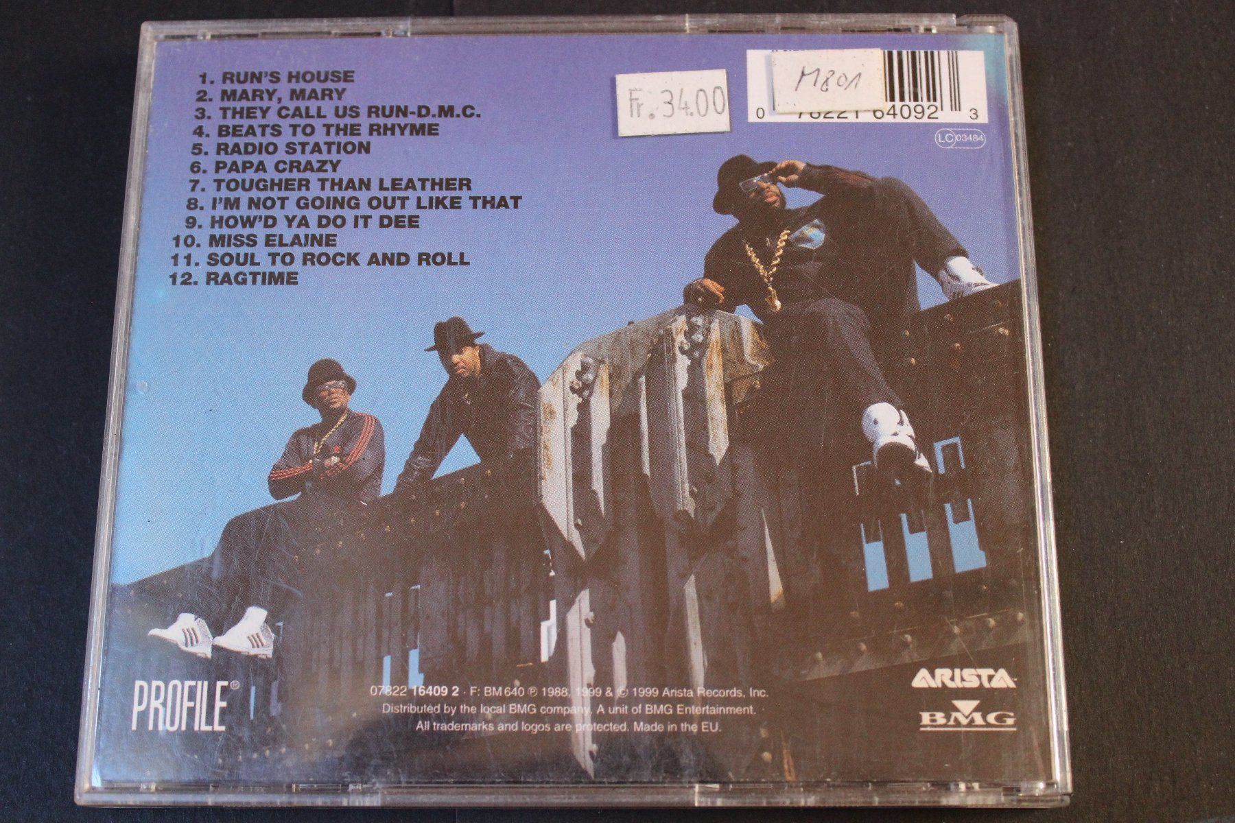 CD: RUN-D.M.C. - TOUGHER THAN LEATHER CD!!!! – Usato da Tübach venduto da JamesStone 2
