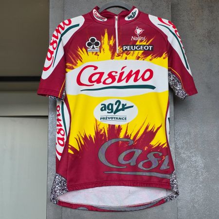 🐸RADTRIKOT COLNAGO NALINI CASINO Gr 4 TOP ZUSTAND TRIKOT