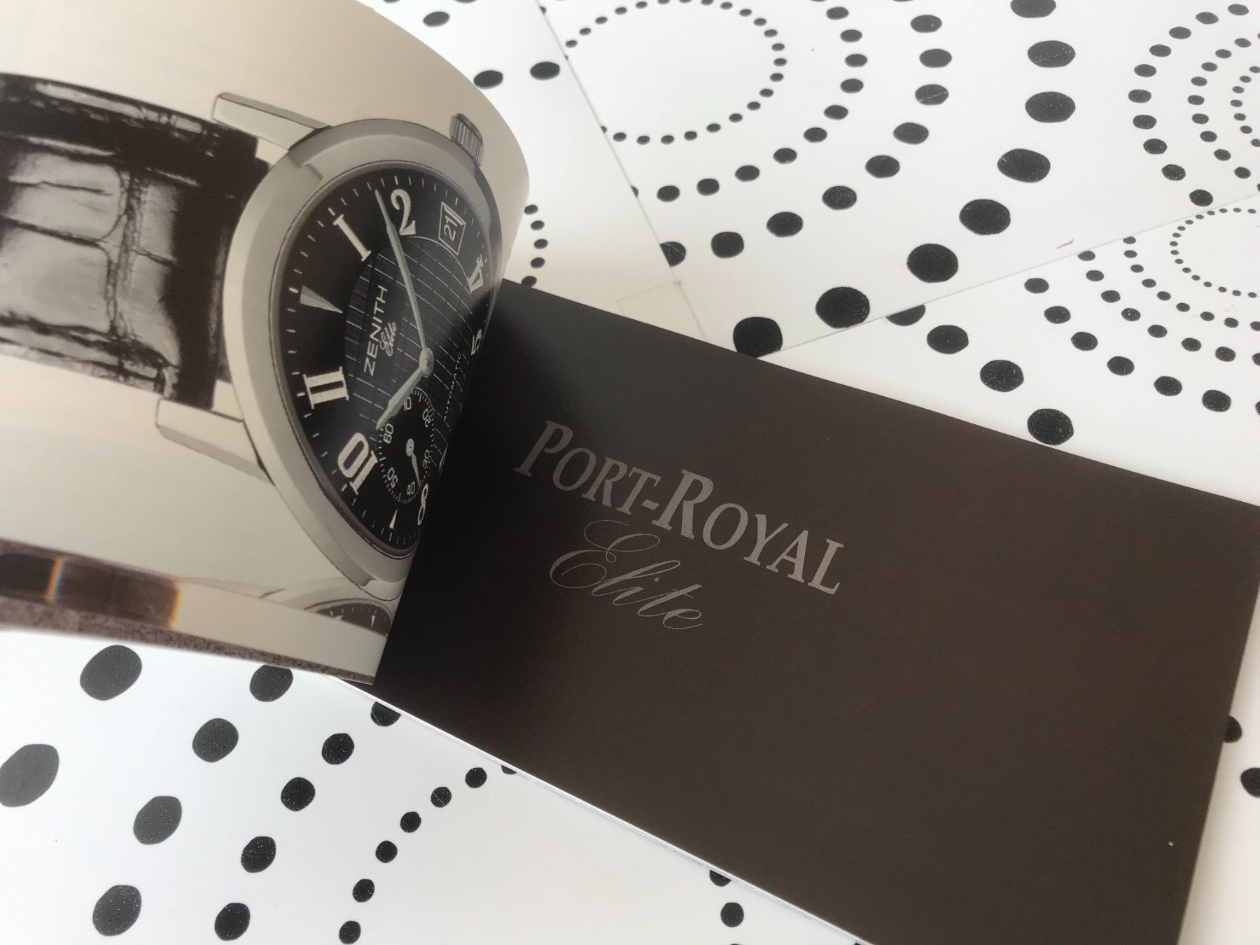 Zenith Documenti: ZENITH ORIGINAL - OPERATING INSTRUCTIONS - PORT ROYAL RARE ! – Nuovo (secondo la descrizione) da Epalinges venduto da dream-watch 7