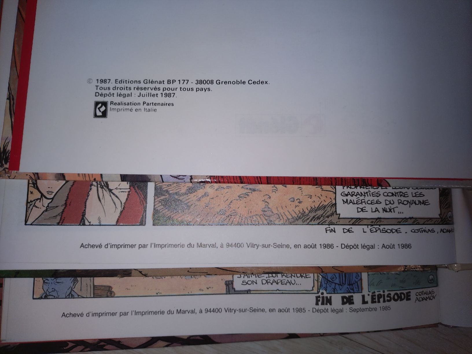 Fumetti:  Le Vent des Dieux 1-3 EO  – Usato da Farvagny-le-Grand venduto da LaCaverne 2