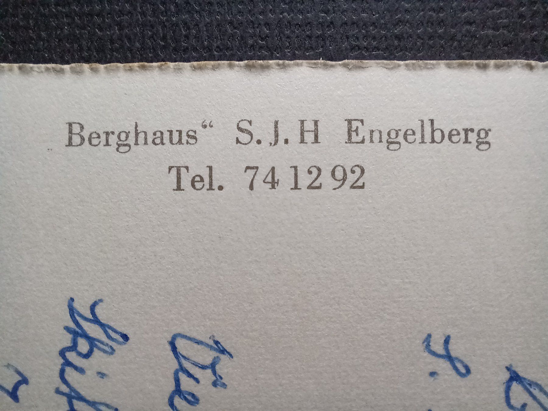 Cartoline postali: Berghaus S.J.H Engelberg, 2.II.59 – Usato da Aarau Rohr venduto da mgvw 3