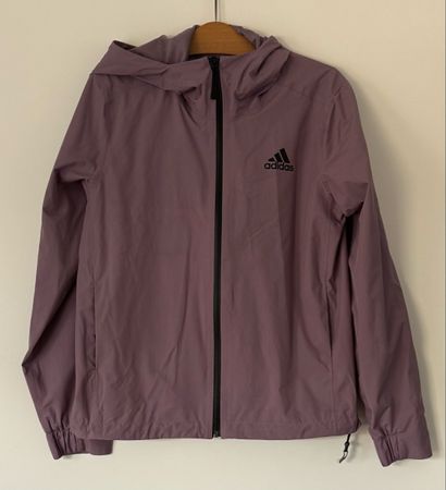 adidas RAIN.RDY Jacke Gr. S Damen Regenjacke flieder 