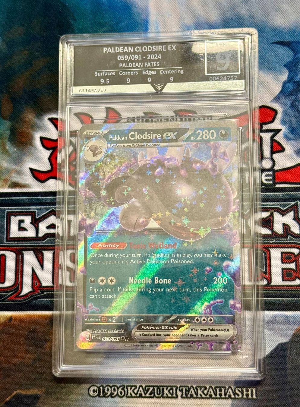 Pokémon Carte collezionabili: Pokémon / Paldean Clodsire ex (PAF 059) / Graded / 9 / Mint – Usato da Brugg AG venduto da mic_yr7v 1