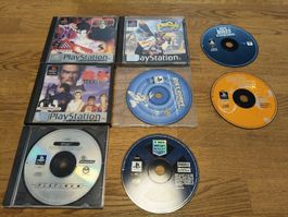 PlayStation Spiele Sammlung PS1 Tekken, Crash etc. 