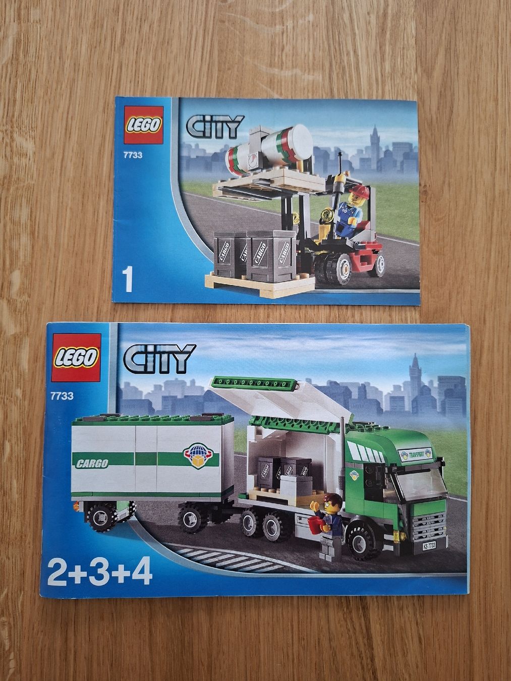 Lego Kit di costruzioni: Lego City 7733 LKW + Gabelstapler – Usato da Büsserach venduto da Grenzstein