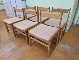 Hw Klein für Bramin, moderne dänische designer Stühle Eiche