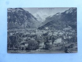 Ansichtskarte Interlaken et la Jungfrau