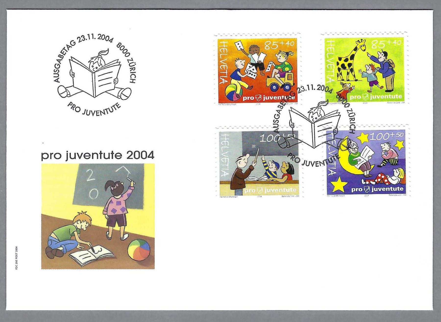 Tutti i francobolli: 2004, ILLUSTR. FDC PJ – Usato da Pura venduto da ulisse1957
