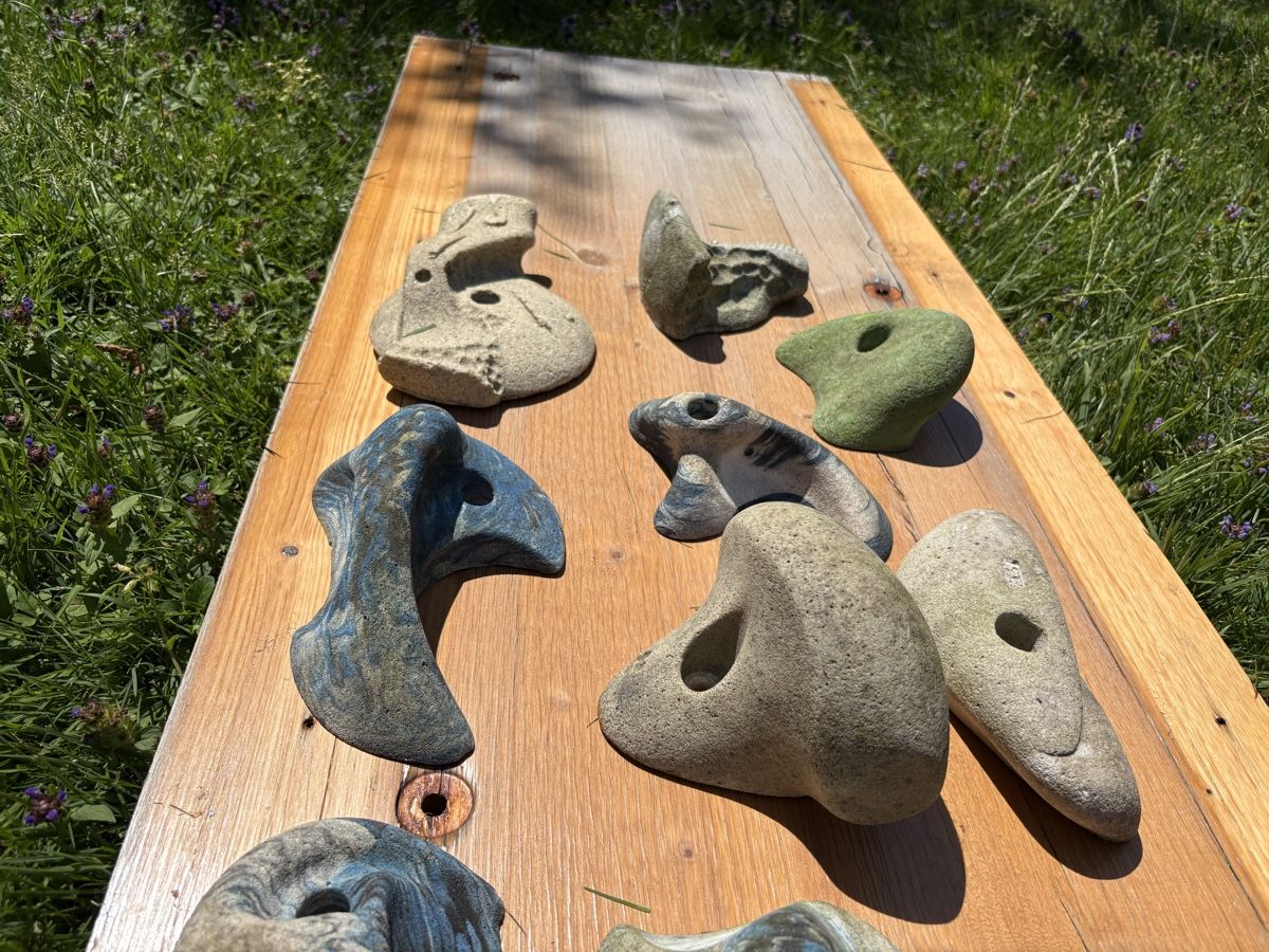 Pareti & prese d'arrampicata: Klettergriffe Set 12 Stück gebraucht – Usato da Flawil venduto da Hungi77 5