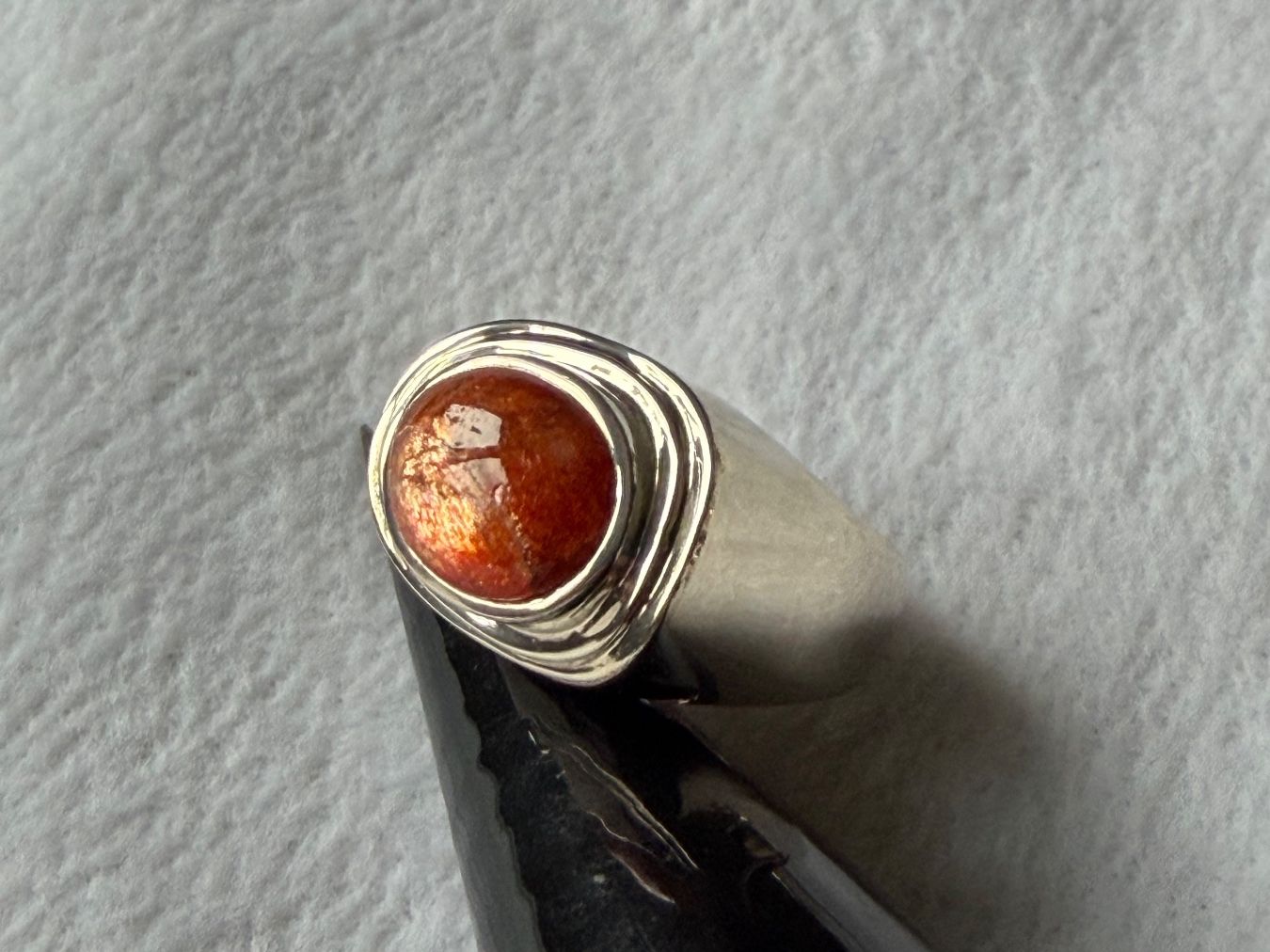 Anelli: SONNENSTEIN Cabochon Silber Ring !!! Grösse: 55 – Nuovo (secondo la descrizione) da Seftigen venduto da tigers12 1