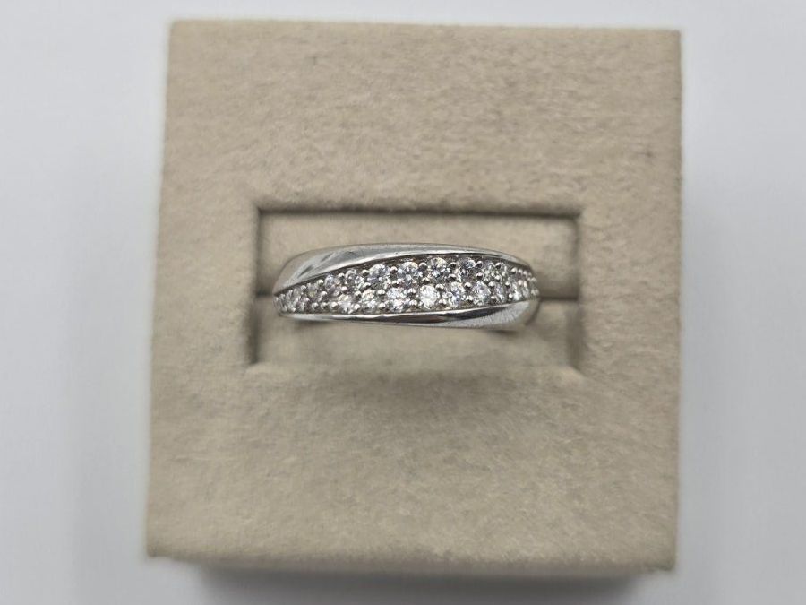 Anelli: Ring Silber 925 Zirkonia Gr. 54 – Nuovo e nell'imballaggio originale da Zug venduto da gold.schmuck