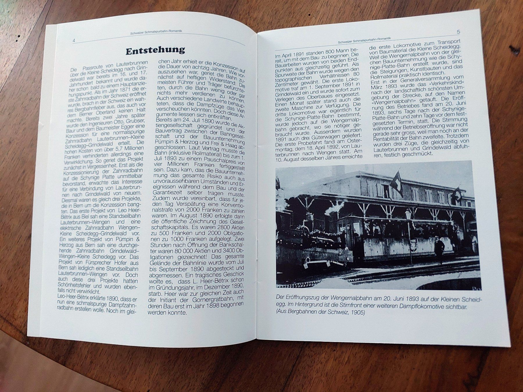 Zeitschriften & Magazine: 100 Jahre Wengernalpbahn - Sonderausgabe – Gebraucht aus Schönenwerd von Steidi 2