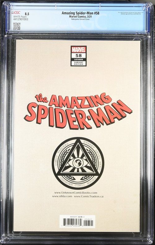 Fumetti: CGC Comic 8.5 Amazing Spider-Man #58 – Nuovo (secondo la descrizione) da Zofingen venduto da gerrymovie93 1