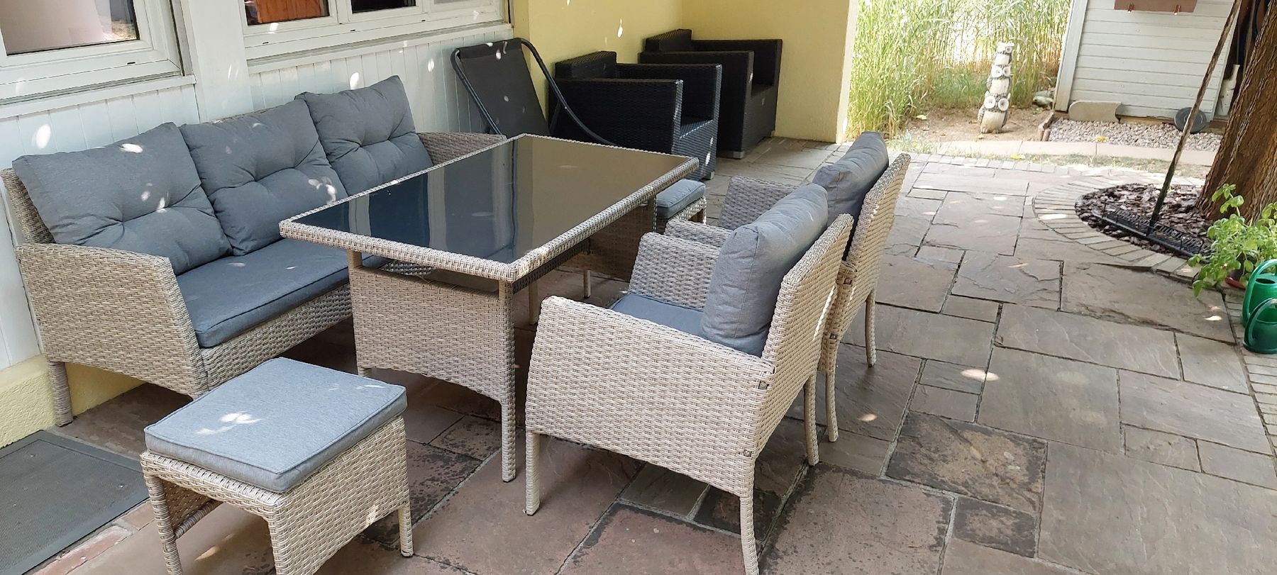 Tischset: Gartenlounge Set – Gebraucht aus Koblenz von Pinpon 1