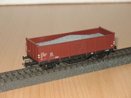 Offener Güterwagen Beladen der SBB in H0= Liliput 221752 neu