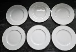 Cucina & Tavola Plantinum 6 Menueteller klein