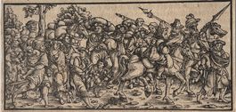2 x Orig. Holzschnitt, Schlacht, Stumpf - Chronik,1548, RAR!