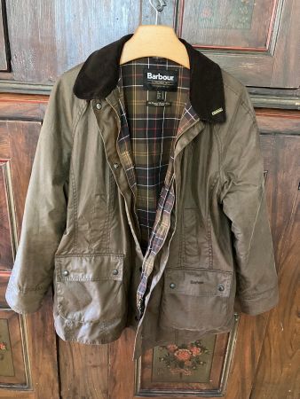 Barbour Jacke gewachst Beadnell Grösse 46 Zustand sehr gut