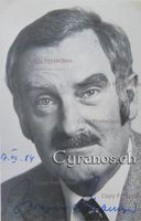 Jürgen von Manger (1923-1994) Schauspieler - Autogramm