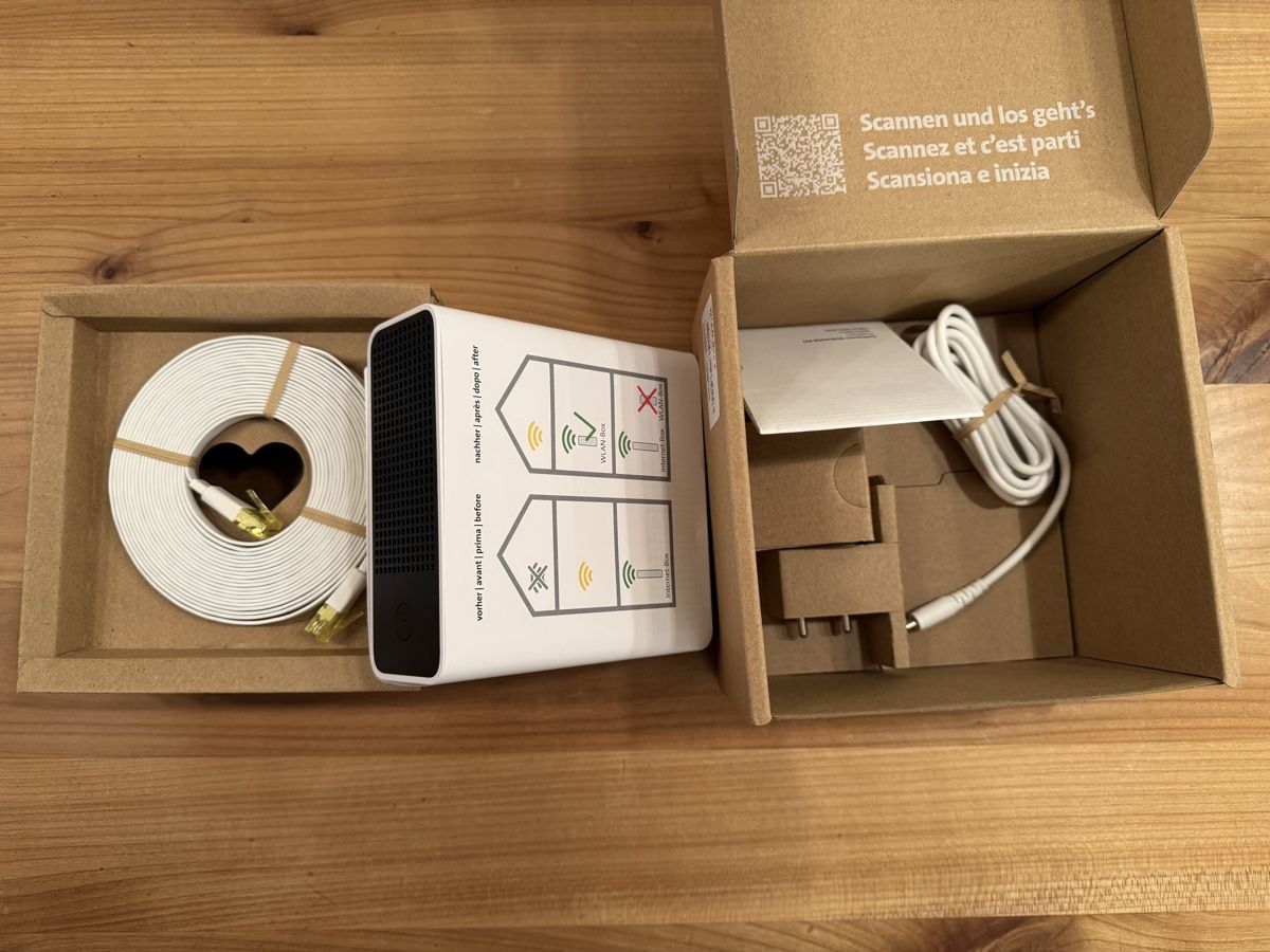 Swisscom WiFi: Swisscom WLAN-Box 2 – Nuovo (secondo la descrizione) da Breitenbach venduto da Picaflor71