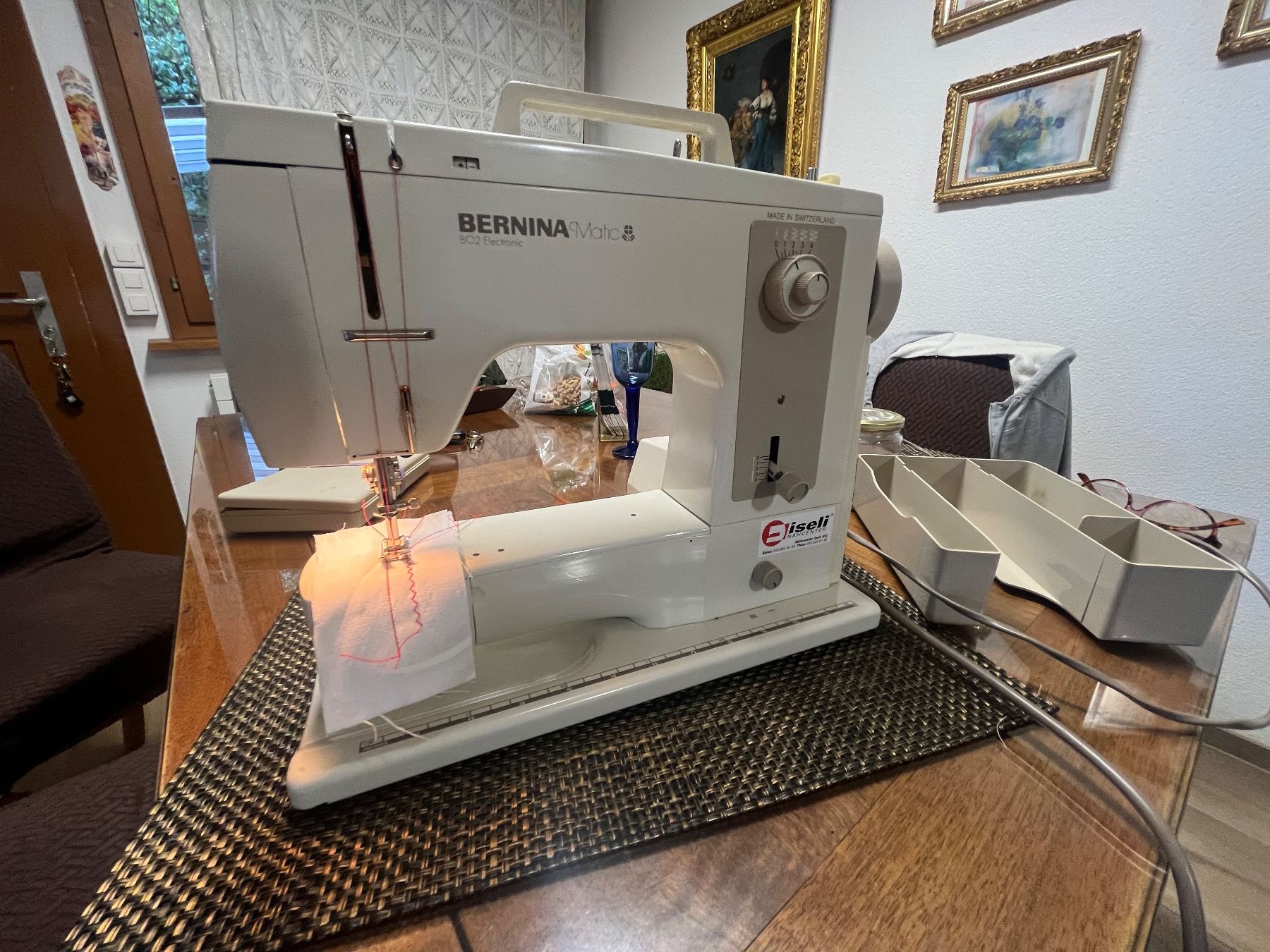 Bernina Macchine da cucire: Nähmaschine Bernina Matic 802 Electronic – Usato da Allmendingen b. BE venduto da juair 1
