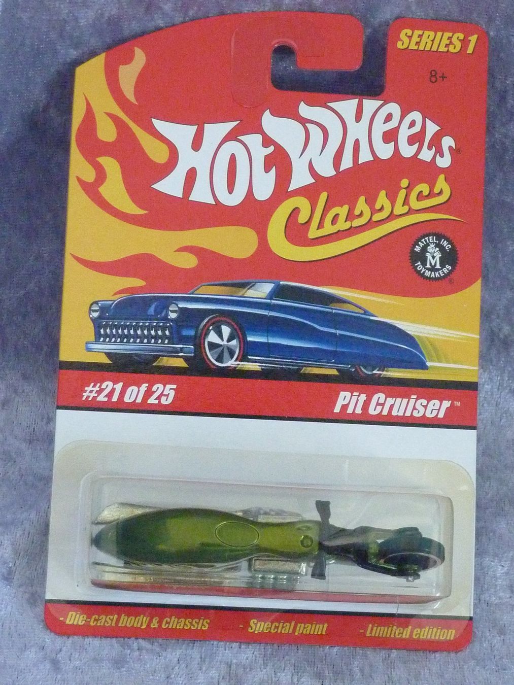 Hot Wheels Modellini d'auto: Pit Cruiser green HW Classics  1:64 – Nuovo e nell'imballaggio originale da Dürrenäsch venduto da Cobra1ch
