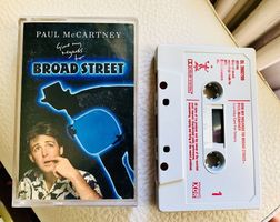 Paul McCartney cassette “Giving my regards Broad Street” 80’