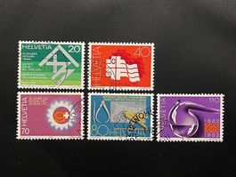 1982 Sonderpostmarken I ʘ 663 -667