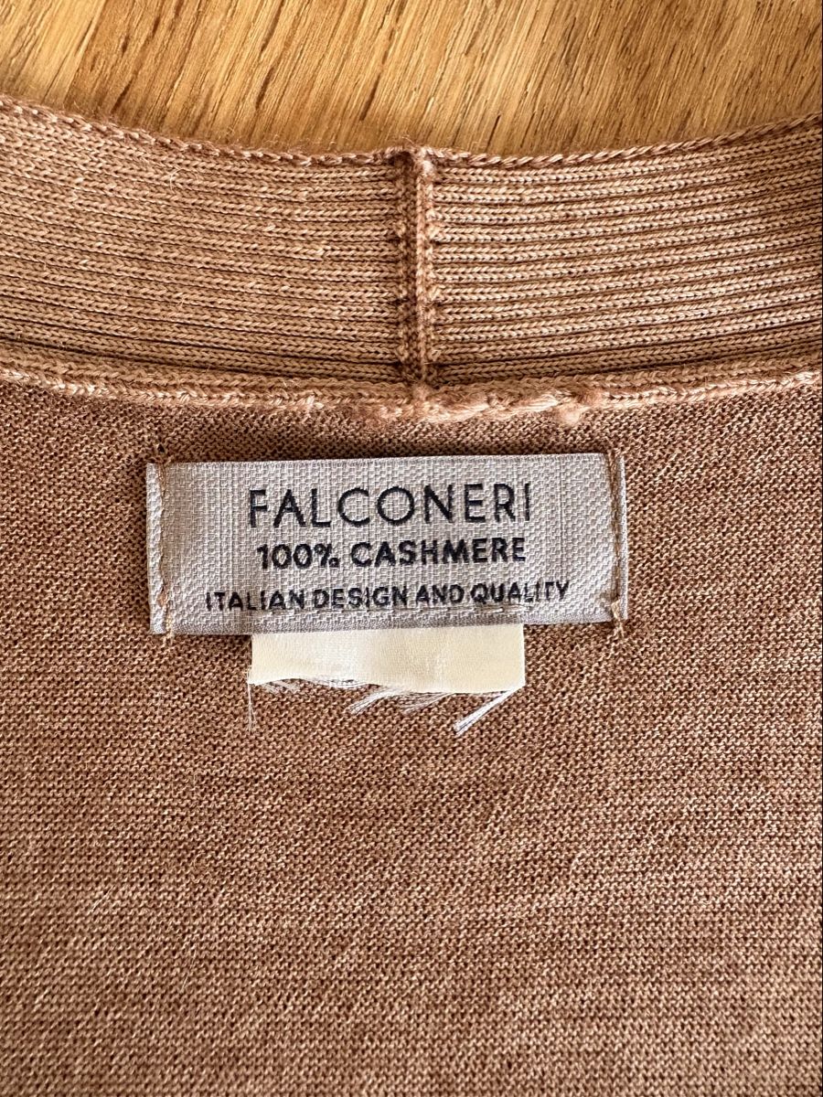 Falconeri Maglioni & Felpe: Falconeri 100% Kaschmir-Pullover ärmellos Beige Damen – Nuovo e nell'imballaggio originale da Bern venduto da fab_rocc 3