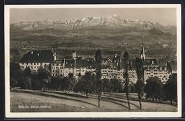 AK Wil, Panoramaansicht mit Säntis