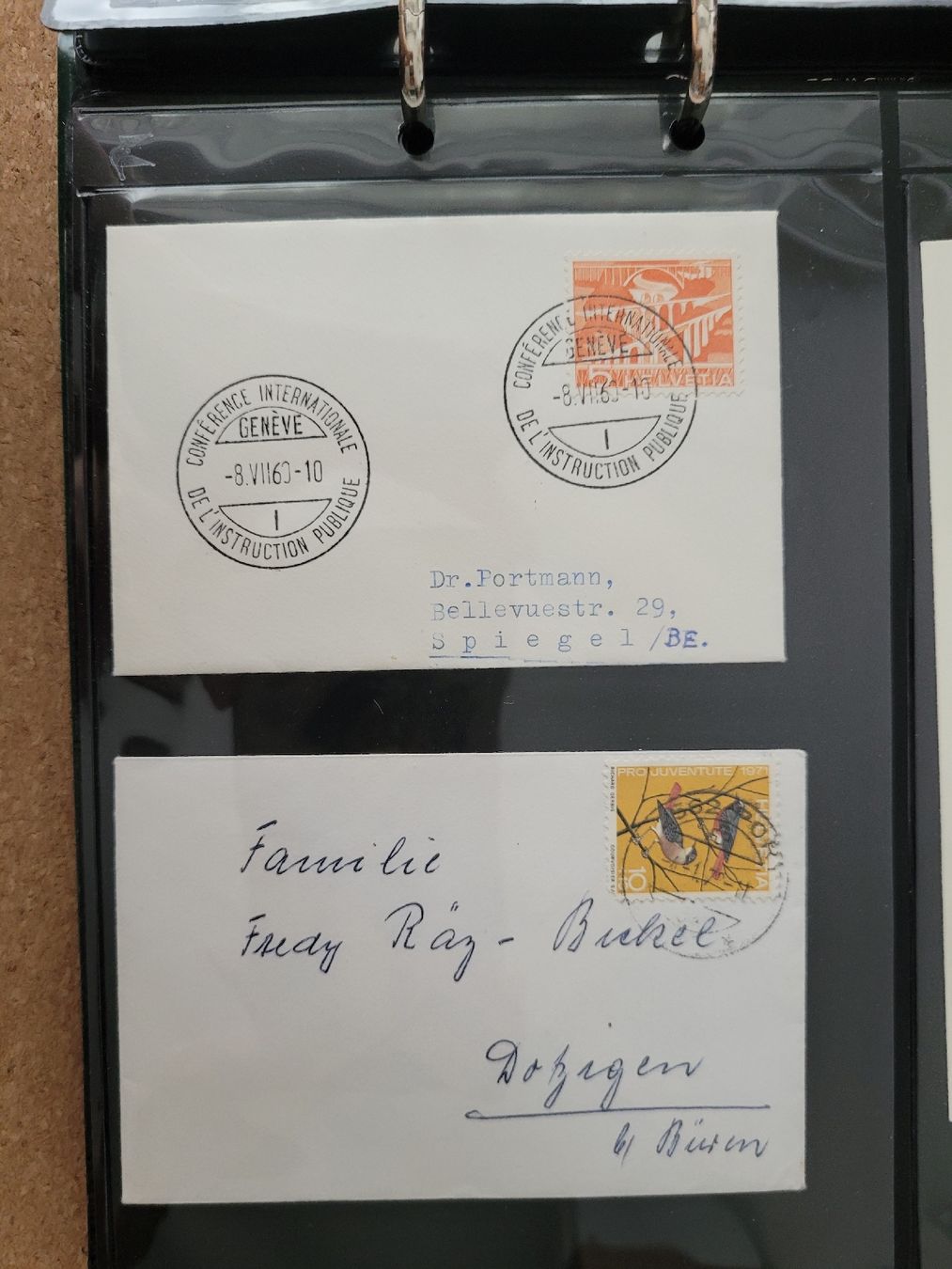Alle Briefmarken: Belege – Gebraucht aus Inwil von Flower2325