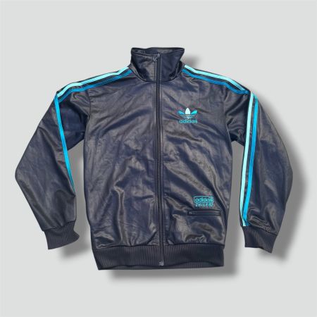 Adidas Challenge Firebird Y2K black track jacket vintage