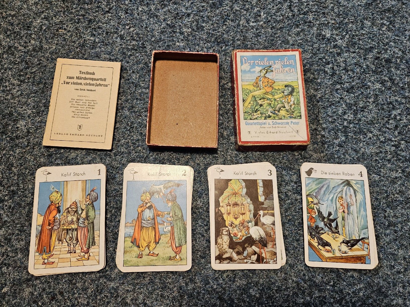 Giochi: Quartettspiel und schwarzer Peter – Usato da Haslen GL venduto da Sandra40 4