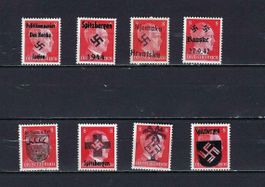 Hitler mit Aufdruck **