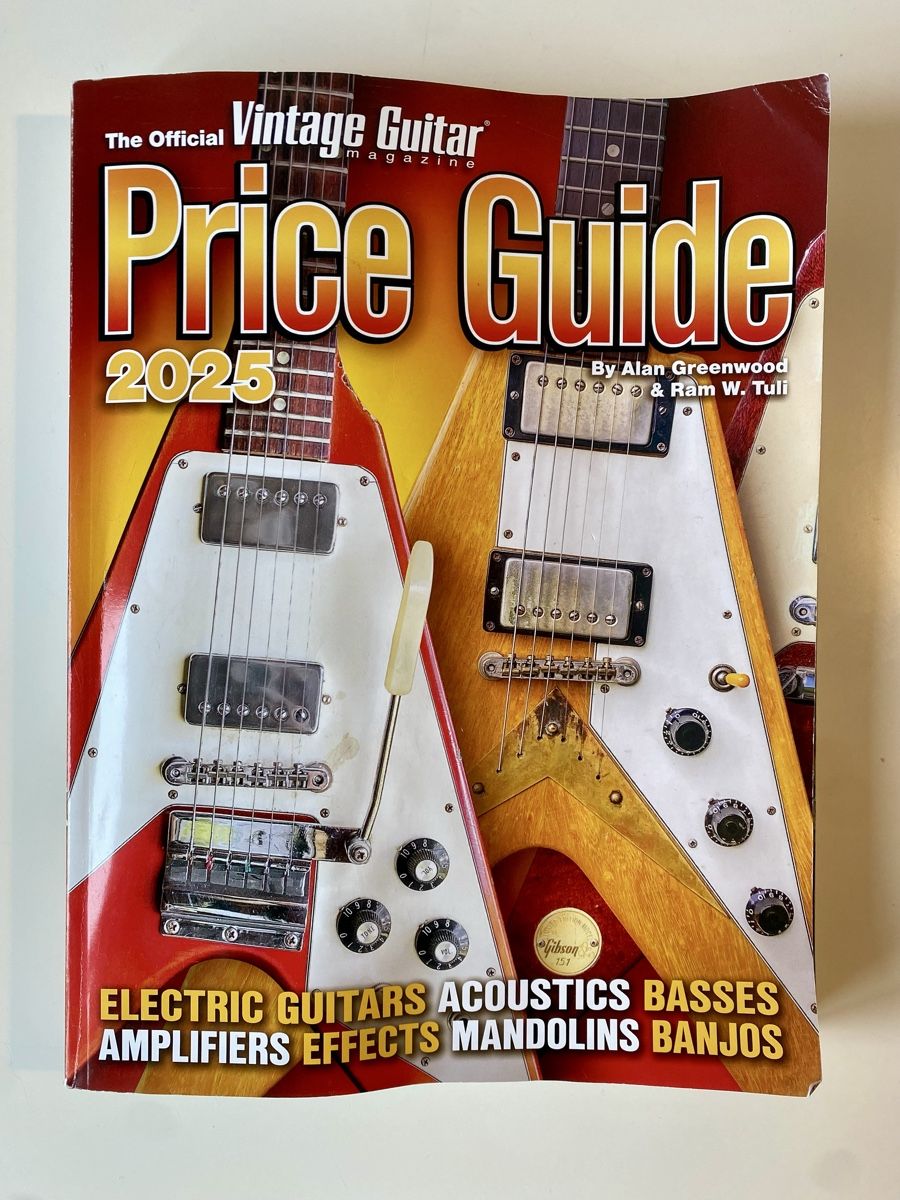 Strumenti musicali: Vintage Guitar Price Guide 2025 – Usato da La Neuveville venduto da Mili.