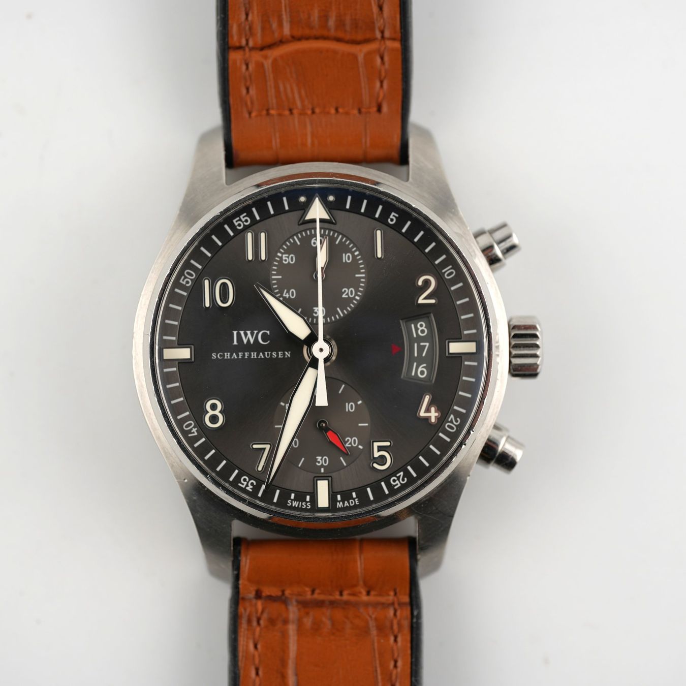 IWC Orologi: IWC Fliegerchronograph – Usato da Basel venduto da Edelmetallhaus.com