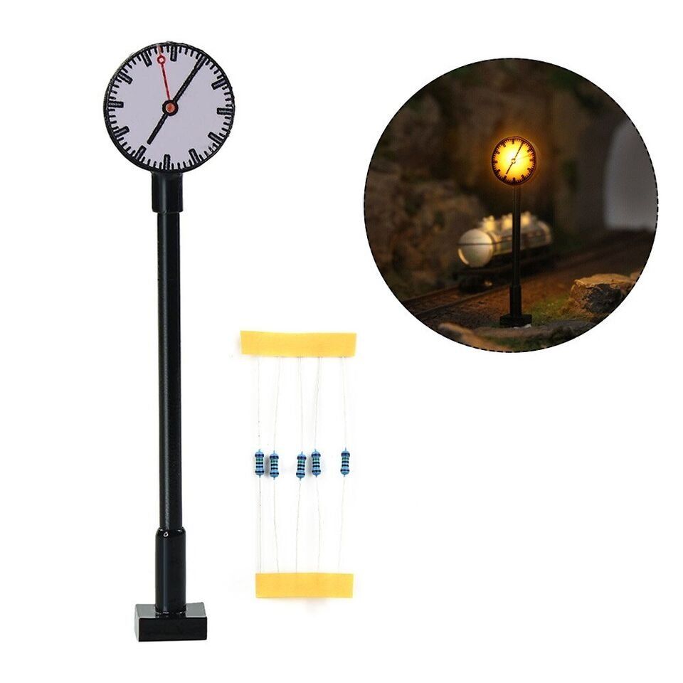 Modellini di ferrovie: Standuhr, beleuchtet – Nuovo e nell'imballaggio originale da Luzern venduto da Salefactory 1