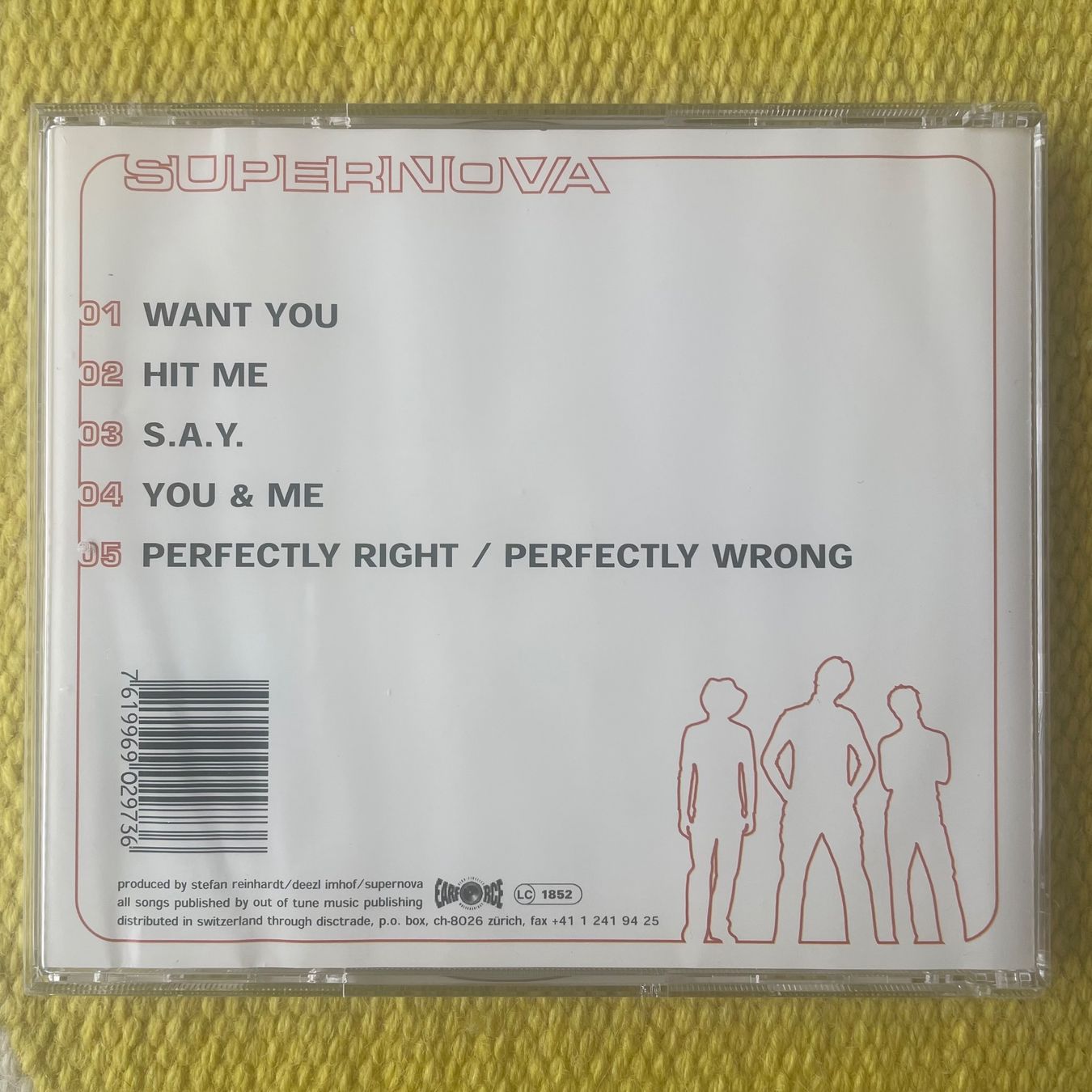 CD: SUPERNOVA-MIT UNTERSCHRIFT WANT YOU – Usato da Rorschacherberg venduto da CD-Roli 1