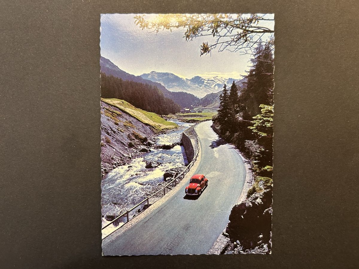 Ansichtskarten: Julierpass bei Marmorera – Gebraucht aus Fanas von Alessio11